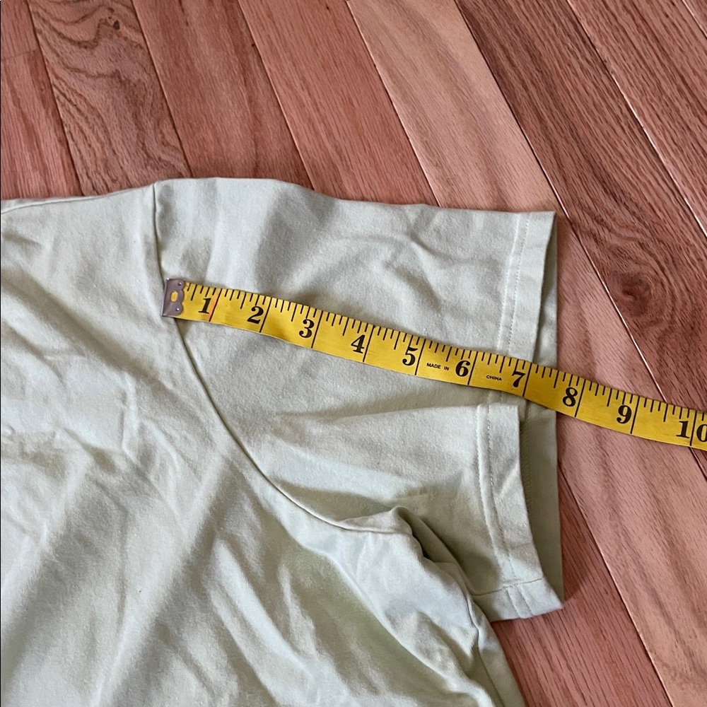 Sport Savvy Top Womens 2X Sage Green Floral Print Loungewear Athleisure - Picture 6 of 8